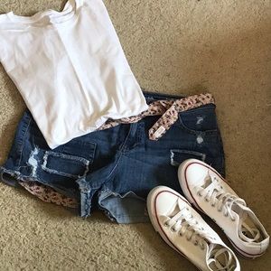 LC Lauren Conrad Jean shorts, size 10